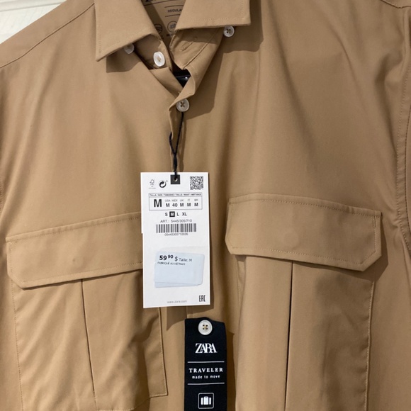 Tan dress shirt - Picture 2 of 2